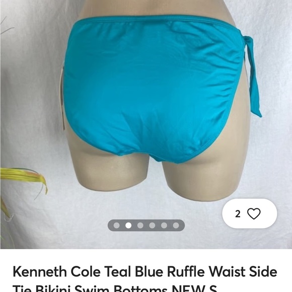 Kenneth Cole ruffle bikini - Picture 3 of 5